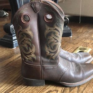 Justin cowboy boots Sz 60 K 8 Sz 8.